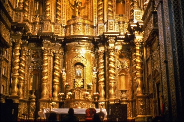 Kirche Compañía de Jesús in Quito